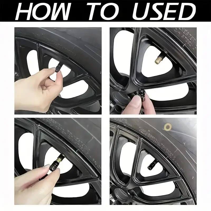 4Pcs Aluminum Tire Valve Caps  - Motorcycle Valve Cover ulasan dan harga