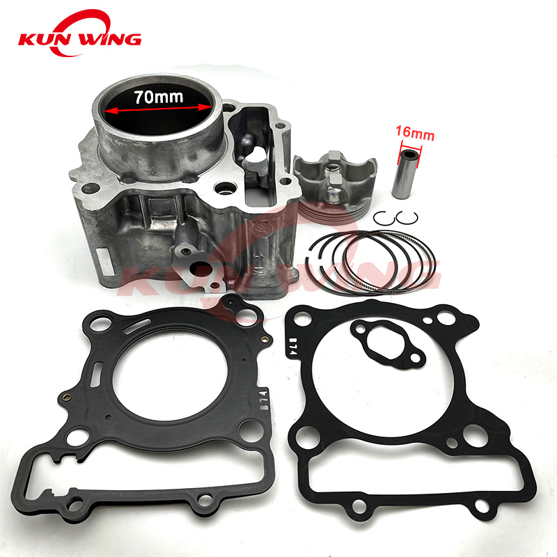 70MM Bore Cylinder Kit Piston  - Motorcycle Piston ulasan dan harga